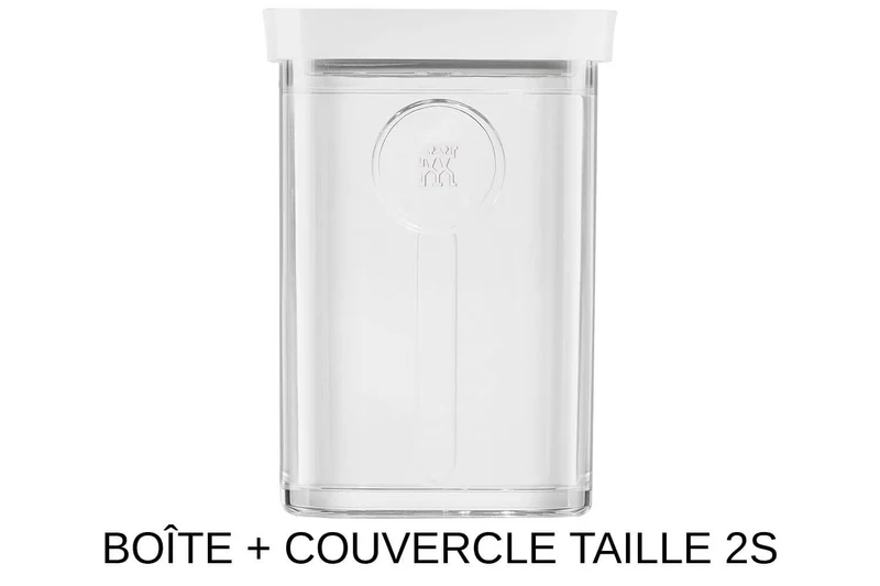 Set 6 pièces Zwilling Fresh & Save Cube taille S 4 boîtes + 1 insert + 1 marqueur