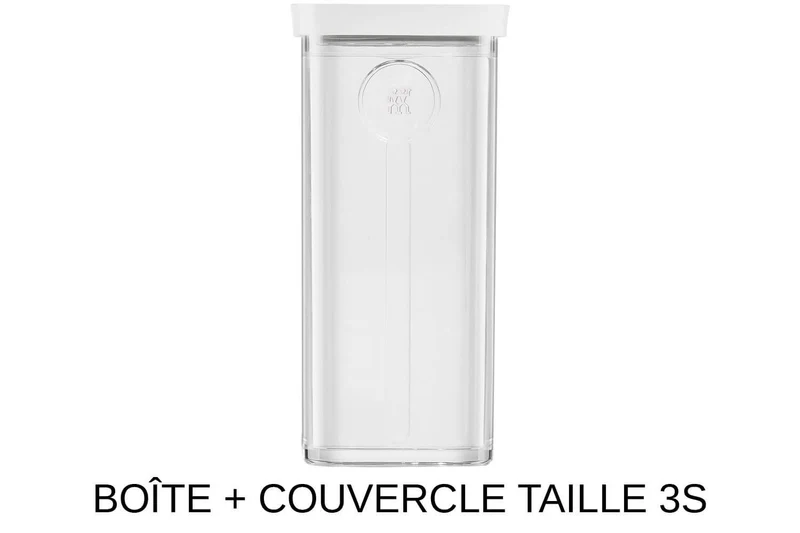 Set 6 pièces Zwilling Fresh & Save Cube taille S 4 boîtes + 1 insert + 1 marqueur