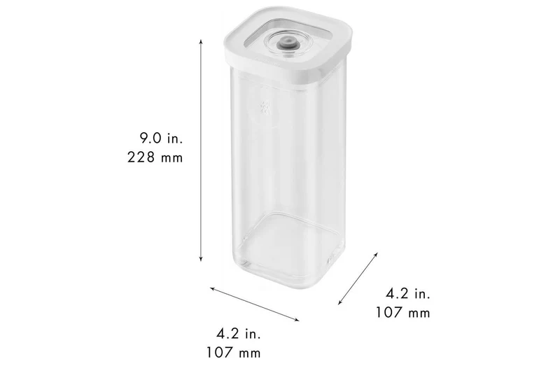 Set 6 pièces Zwilling Fresh & Save Cube taille S 4 boîtes + 1 insert + 1 marqueur