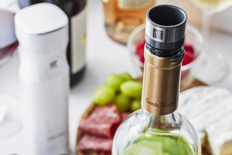 Set 3 bouchons de vin sous vide Zwilling Fresh & Save gris