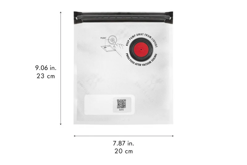 Set de démarrage Zwilling Fresh & Save 7 pièces M/L en verre 1 pompe à vide + 2 boîtes en verre + 4 sacs