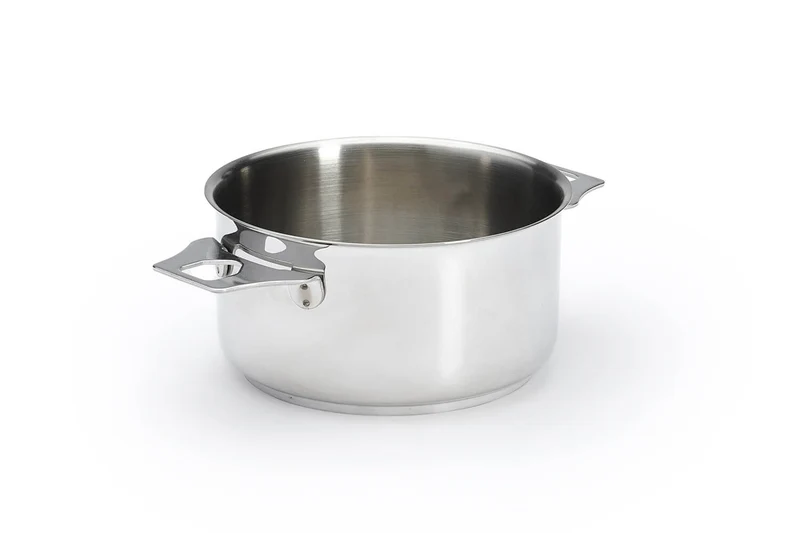 Casserole/faitout De Buyer Milady Twisty en acier inoxydable