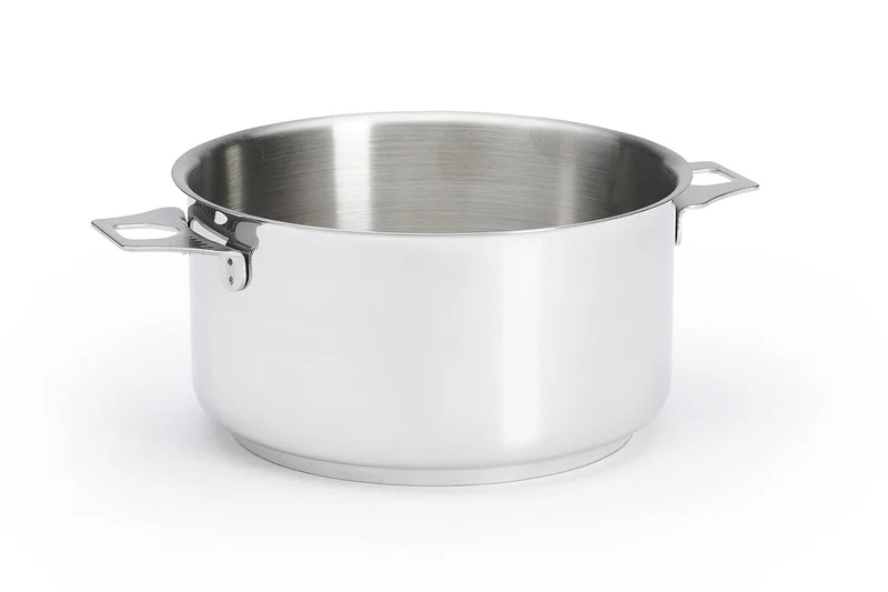 Casserole/faitout De Buyer Milady Twisty en acier inoxydable
