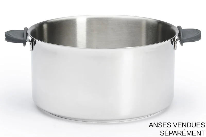 Casserole/faitout De Buyer Milady Twisty en acier inoxydable