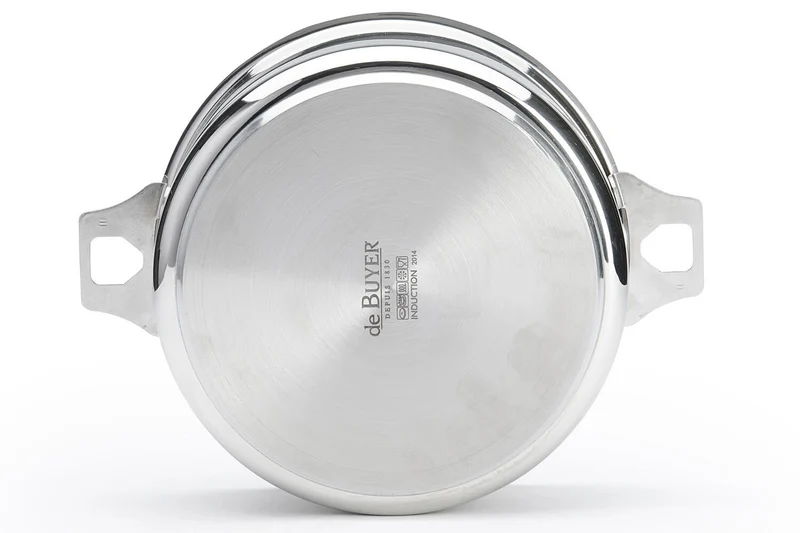 Casserole/faitout De Buyer Milady Twisty en acier inoxydable