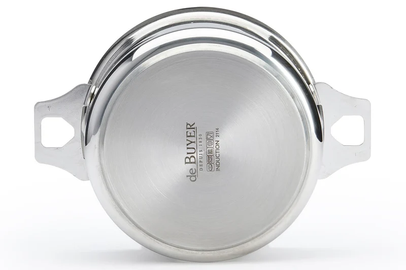 Set de 3 casseroles De Buyer Milady Twisty en acier inoxydable