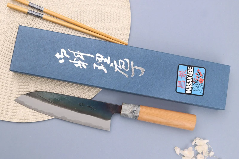 Couteau santoku 16,5cm japonais artisanal Masakage Mizu