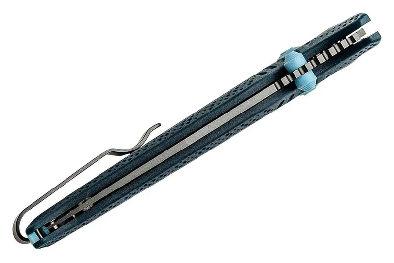Couteau pliant SOG Altair XR SGALTAIRXRBKB manche en nylon/fibres de verre 10,2cm noir/bleu