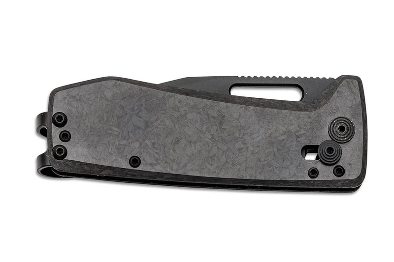 Couteau pliant SOG Ultra XR SGULTRAXRXHPBK manche en fibre de carbone noir 9,1cm