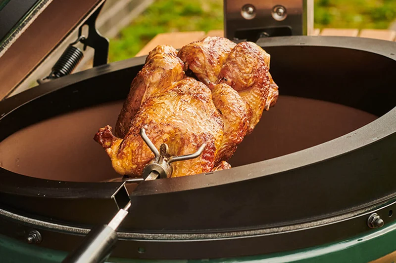 Kit de rôtisserie électrique pour barbecue Big Green Egg XLarge
