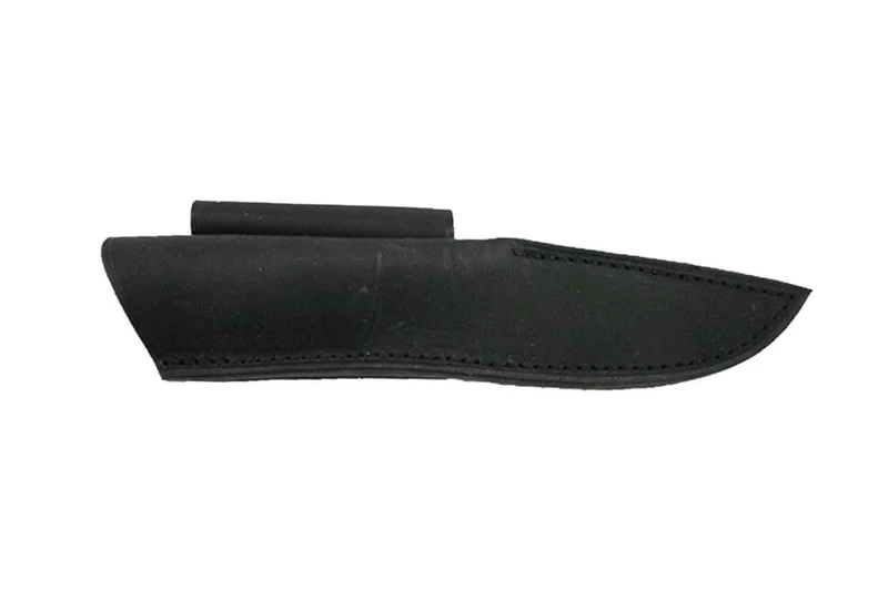 Couteau Wildsteer Baby Wild BWI0103 lame 9cm manche cuir noir + étui en cuir assorti