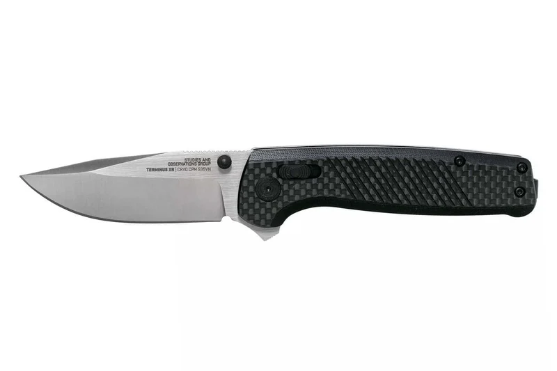Couteau pliant SOG Terminus XR SGTM1025 manche G10/carbone 10,8cm noir