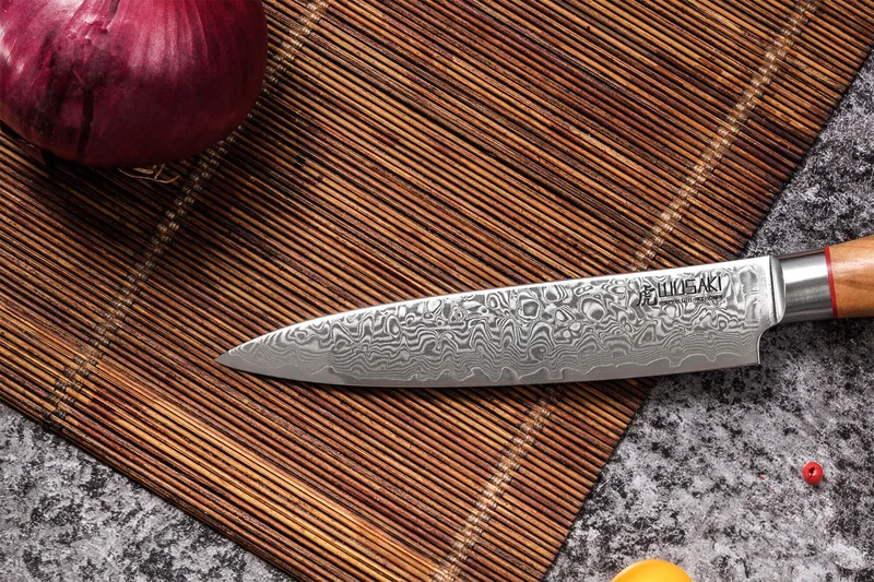 Couteau universel 12cm Wusaki Fujiko 10CR damas