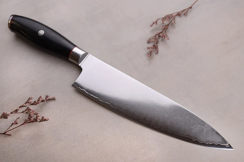 Couteau de chef 20cm Wusaki Fujiko Black 10CR
