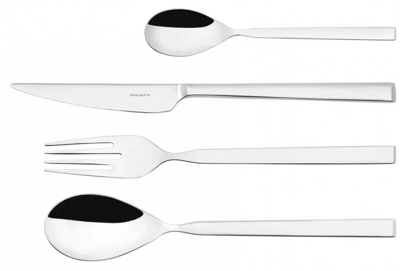 Ménagère 24 pièces Bugatti Puro en acier inox 18/10