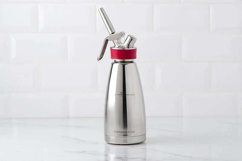 Siphon isotherme professionnel Isi Thermo Whip en inox - 0,5L