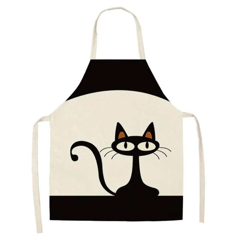 Tablier de Cuisine Chats Colorés et Mignons