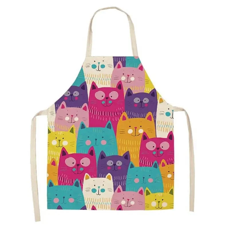 Tablier de Cuisine Imprimé de Chats
