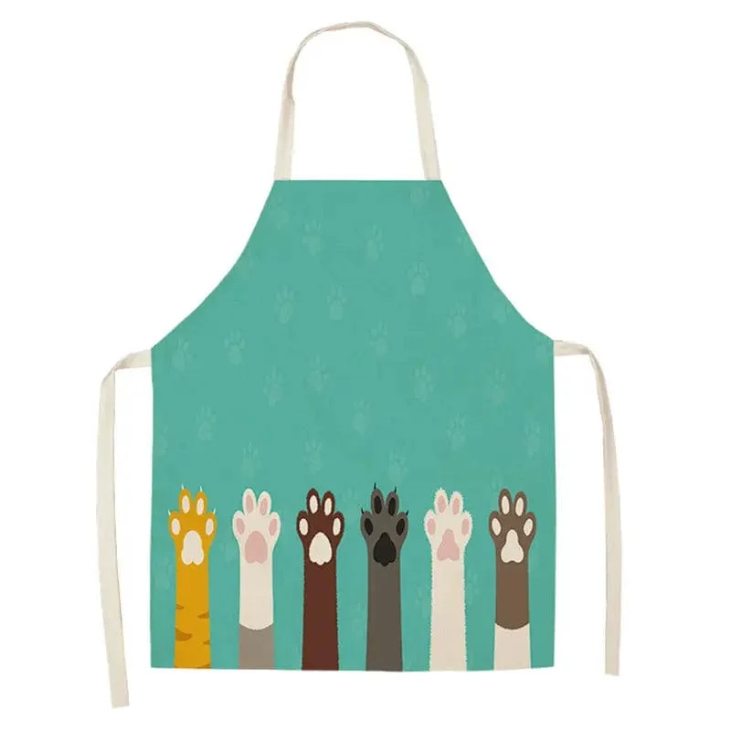 Tablier de Cuisine Imprimé de Chats