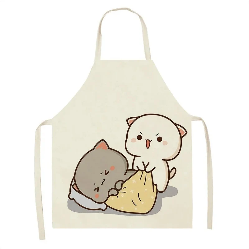 Tablier de Cuisine Kawaï Chats Cartoons Mignons - Taille Enfants