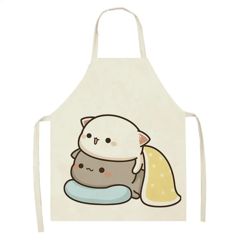 Tablier de Cuisine Kawaï Chats Cartoons Mignons - Taille Enfants