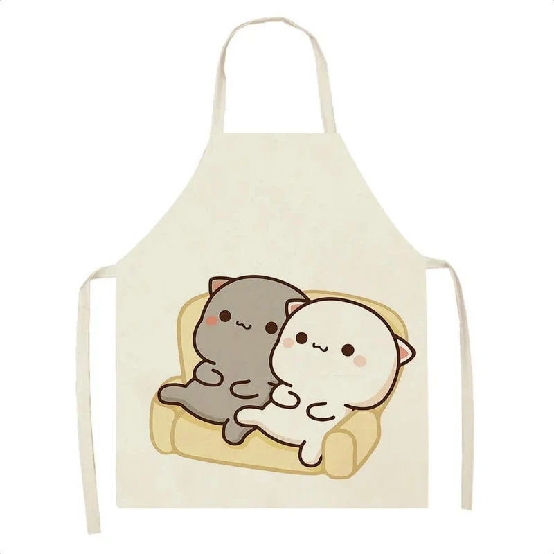Tablier de Cuisine Kawaï Chats Cartoons Mignons - Taille Enfants