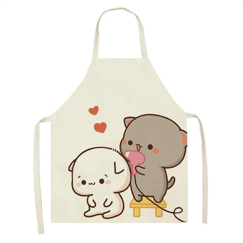 Tablier de Cuisine Kawaï Chats Cartoons Mignons - Taille Enfants