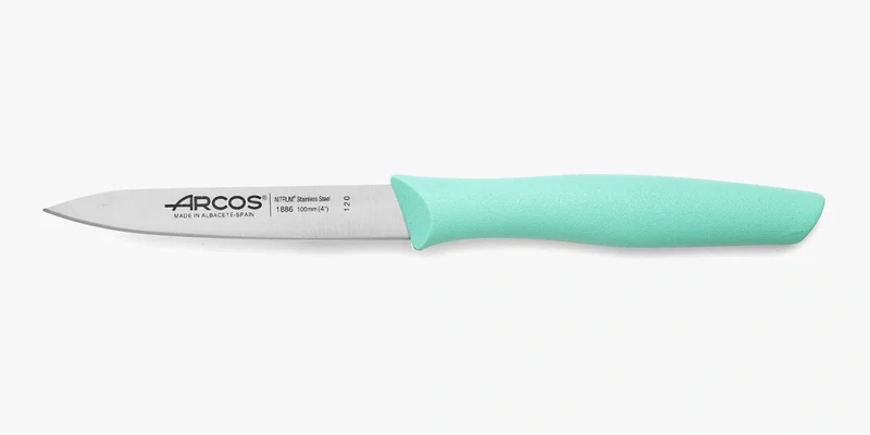 Cuchillo Mondador Color Menta Serie Nova 100 mm