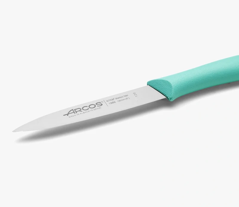 Cuchillo Mondador Color Menta Serie Nova 100 mm