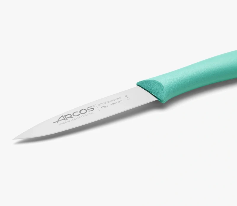 Cuchillo Mondador Color Menta Serie Nova 85 mm