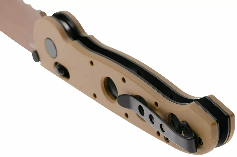 Couteau pliant CRKT M16-14XD Tanto 1614XD.CR manche 13,5cm en FRN désert
