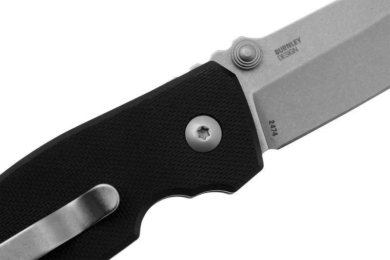 Couteau pliant CRKT SQUID 2474CR manche en G10 noir 8,8cm