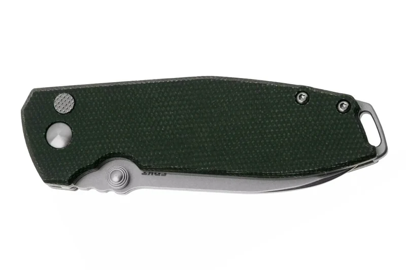 Couteau pliant CRKT SQUID XM 2495GR.CR manche en micarta vert 10,4cm