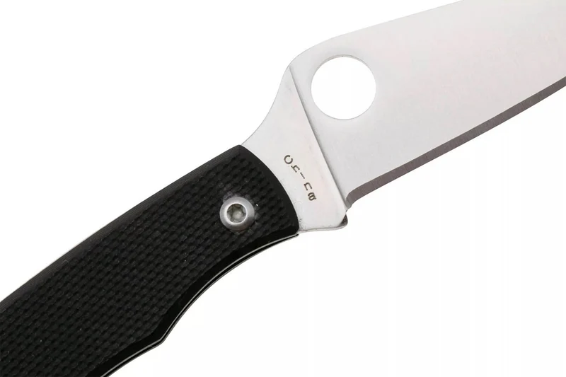 Couteau pliant Spyderco Grasshopper C138GBKP manche 7,2cm en G10 noir