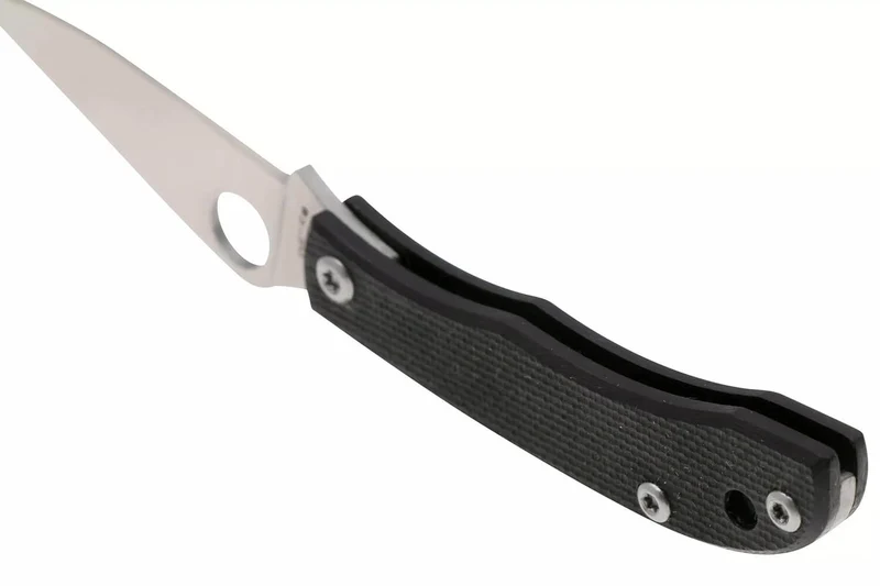 Couteau pliant Spyderco Honeybee C137GBKP manche 5,2cm en G10 noir