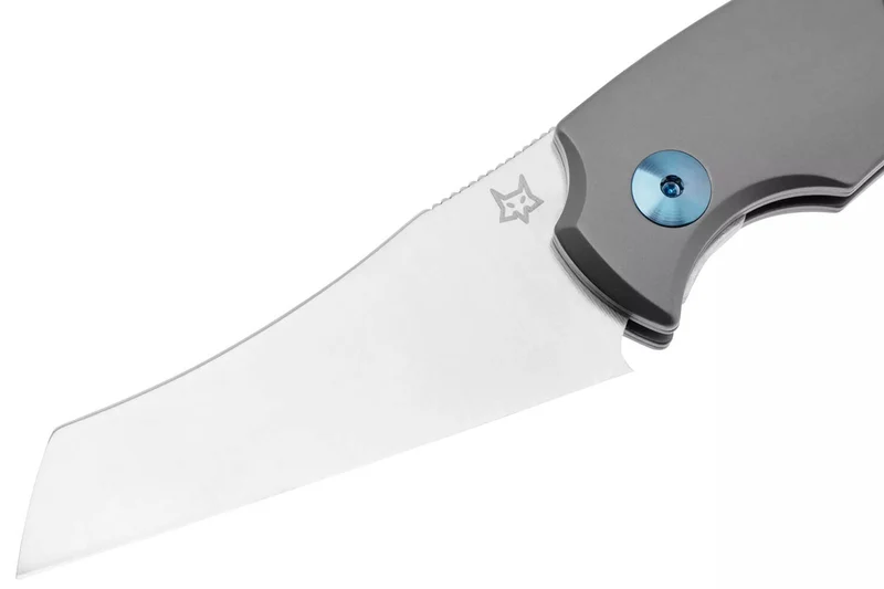 Couteau pliant coupe-cigare Fox Virtus FX.541TI manche 10cm en titanium + étui cuir