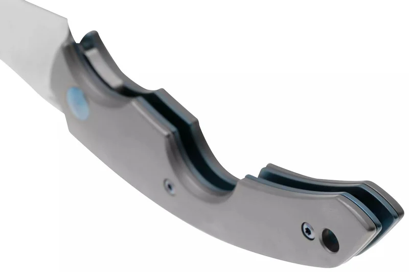 Couteau pliant coupe-cigare Fox Virtus FX.541TI manche 10cm en titanium + étui cuir