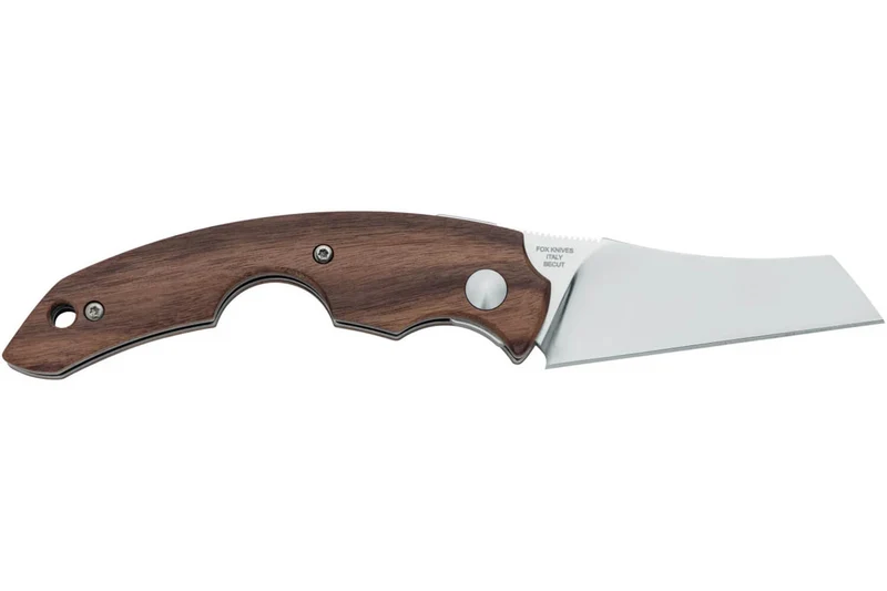 Couteau pliant coupe-cigare Fox Virtus FX.541ST manche 10cm en bois de santos + étui cuir