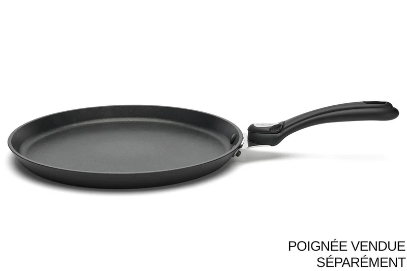 Poêle à crêpes antiadhésive De Buyer Choc Intense Twisty en aluminium forgé