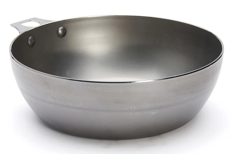 Sauteuse paysanne De Buyer Mineral B Twisty 24cm en acier