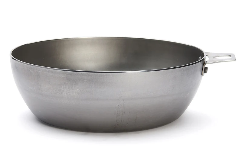 Sauteuse paysanne De Buyer Mineral B Twisty 24cm en acier