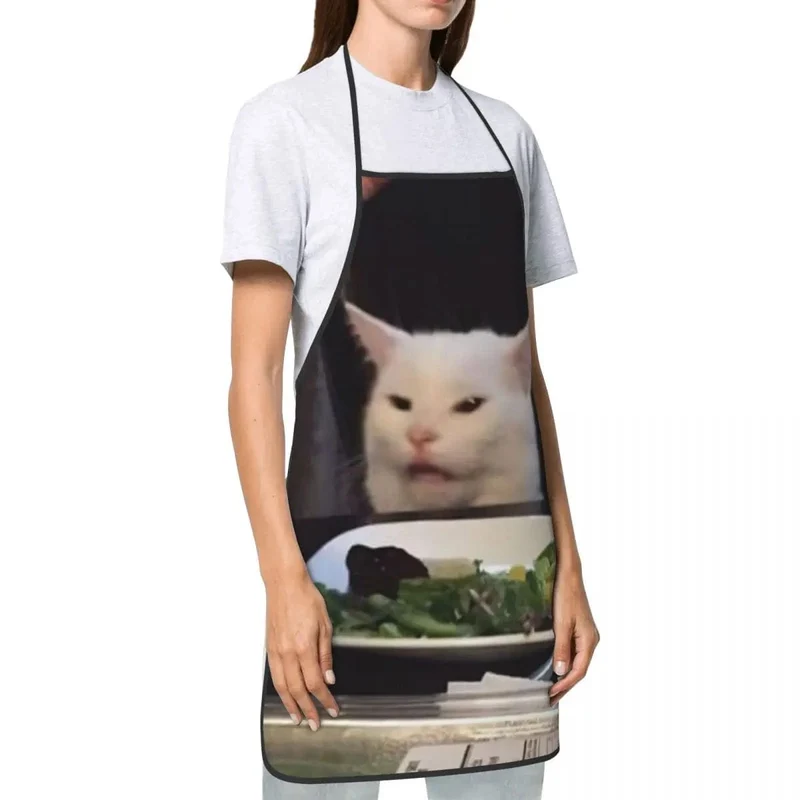 Tablier de Cuisine "Woman Yelling At A Cat" - Mème Internet