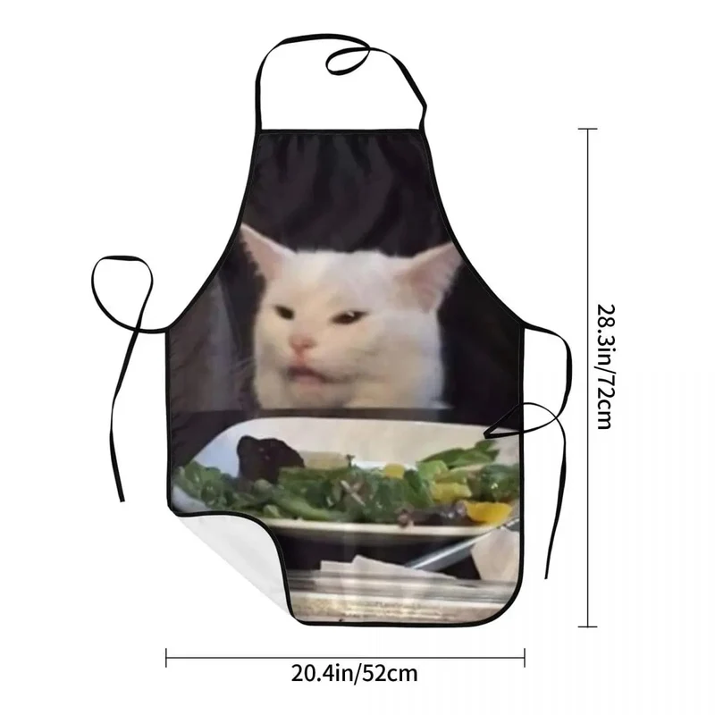 Tablier de Cuisine "Woman Yelling At A Cat" - Mème Internet