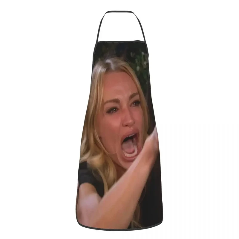 Tablier de Cuisine "Woman Yelling At A Cat" - Mème Internet