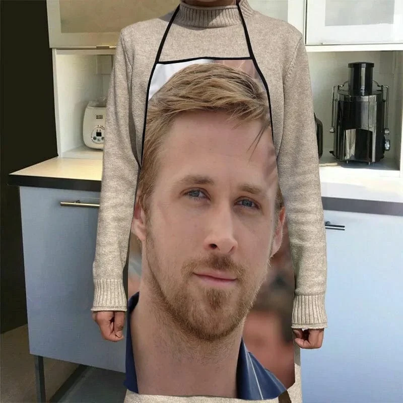 Tablier de Cuisine Imprimé Ryan Gosling