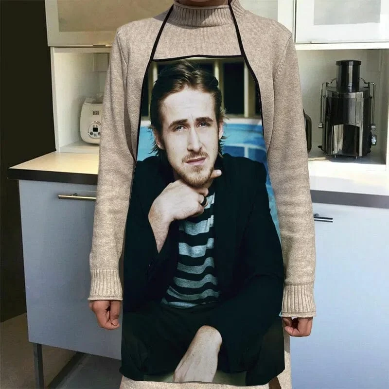 Tablier de Cuisine Imprimé Ryan Gosling
