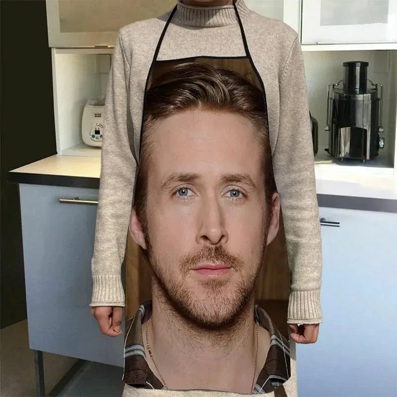 Tablier de Cuisine Imprimé Ryan Gosling