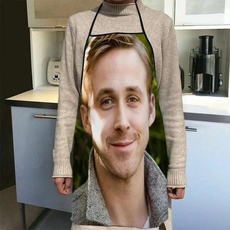 Tablier de Cuisine Imprimé Ryan Gosling