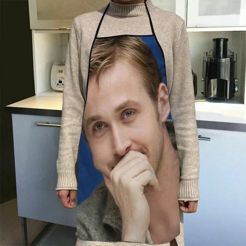 Tablier de Cuisine Imprimé Ryan Gosling