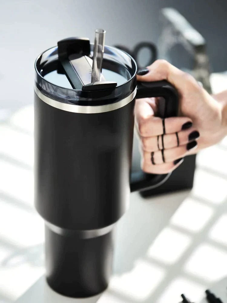 Mega-Gourde isotherme intelligente - Noire